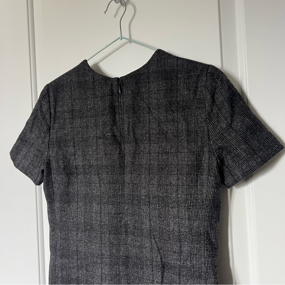 Aritzia BABATON Gray Wool Glen Plaid dress - Picture 7 of 7
